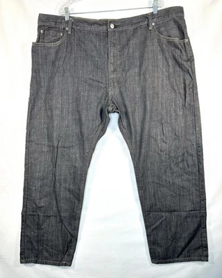Levi’s 559 Big & Tall Relaxed Fit Straight Leg Denim Jeans Gray Men’s Sz 50x28 - Image 1 of 4