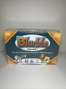 Juego de cartas Blurble Volumen 1 ritmo rápido para gente ingeniosa rápida - Nuevo - Imagen 1 de 3