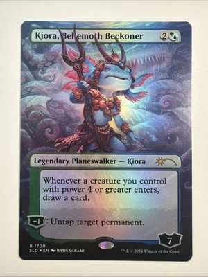 Kiora, Behemoth Beckoner (Rainbow Foil) Secret Lair Drop Foil - Image 1 of 4