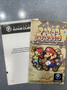 Paper Mario The Thousand Year Door (Nintendo Gamecube) MANUAL ONLY - Picture 1 of 1