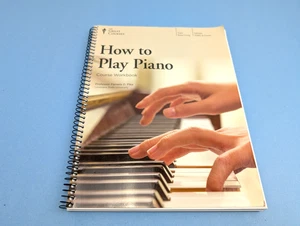 Great Courses How to Play Piano Course Workbook Paperback - Picture 1 of 8