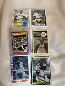 Reggie Jackson Baseball Card Lot Incl. 1970 Kellogg 3D Xograph, 1975 Mini WS - Picture 1 of 13