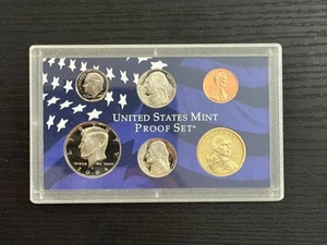 2004-S Proof USA Coin Set - 1c, 5c, 10c, 50c, $1 Sacagewa - ME1453 - Picture 1 of 2