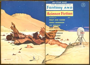 Magazine of Fantasy & Science Fiction-03/61-Philip Jose Farmer, Arthur C. Clarke - Picture 1 of 1