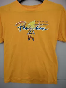 Primitive Shirt Boys XL Gold Dragon Ball Z DBZ Goku SSJ2 Mini Chibi Graphic Tee - Picture 1 of 15