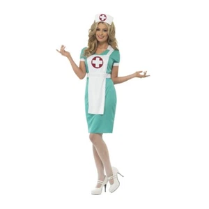 Krankenschwester Kostüm Ärztin Schwesternkostüm OP-Schwester Outfit Damen XL - Bild 1 von 4