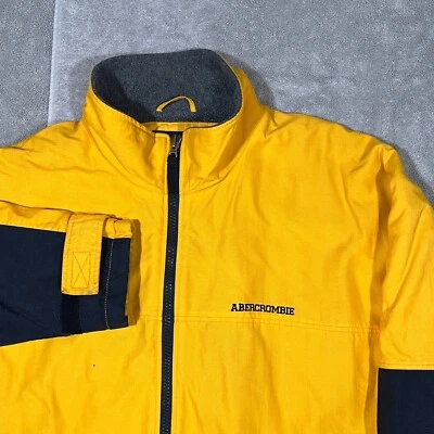 Chaqueta de rendimiento vintage Abercrombie and Fitch para hombre XL línea polar estilo años 90 Foto 1 de 4