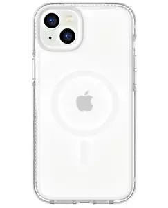 Tech 21 Evo kristallklare weiße Hülle für Apple iPhone 14 Plus - MagSafe - Neu - Bild 1 von 10