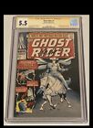 Ghost Rider #1 SS CGC 5.5 SIGNED Roy Thomas Origin 1st Appearance Slade NEW 1967