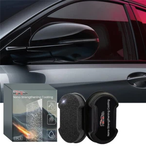 Car Sponge Wipe Windshield Hydrophobic Brightening Traceless Clean Car Window - Picture 1 of 11