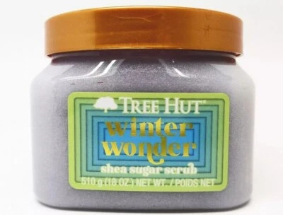 Tree Hut WINTER WONDER Shea Sugar Scrub 18oz ~ Ultra Hydrating LIMITED EDITION - Image 1 of 3