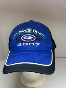 Sombrero ajustable azul NHRA Powerade 2007 leer descripción - Imagen 1 de 9
