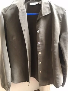 Grüner Blazer - Jacke Damen. Klein. 70% Polynosic (suadeähnliches Material) - Bild 1 von 6