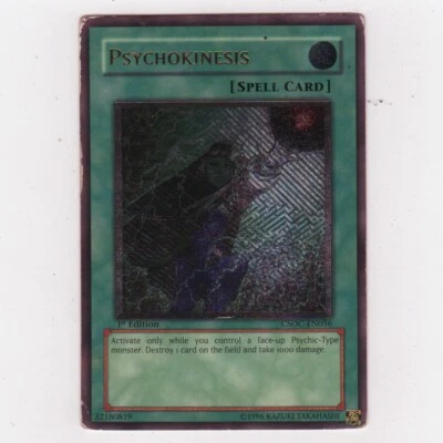 YuGiOh CSOC-EN056 Psychokinesis ultimate 1st Crossroads of Chaos - Image 1 of 2