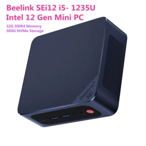 Beelink SEi12 i5-1235U Intel 12 Gen Mini PC 32G DDR4 500G PCIe4.0 M.2 NVMe WiFi6 - Picture 1 of 24