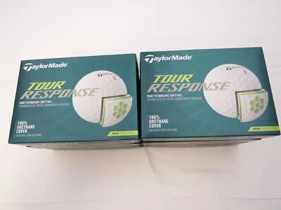 6 Dozen New TaylorMade Golf Tour Response White Golf Balls 72 - Image 1 of 3