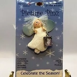Creative Memories Memory Maker Picture Pinz Angel with Photo Charm Scrapbooking - Picture 1 of 3
