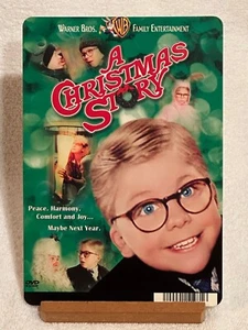 A Christmas Story BLOCKBUSTER BACKER CARD Mini Poster 5 1/2x8 NO MOVIE - Imagen 1 de 1
