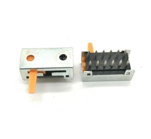 6 x Interruptor deslizante SEUFFER ENCENDIDO/APAGADO 10x20mm 24V 12 pines - Imagen 1 de 2