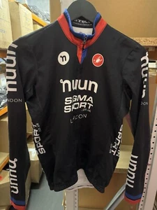 CASTELLI Thermal Long Sleeve Mens Cycling Jacket /Jersey - Medium - Mens - Picture 1 of 9