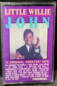 Little Willie John-15 Original Greatest Hits-Cassette-New-Sealed-1986-Deluxe - Picture 1 of 2
