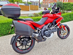 2011 Ducati Multistrada 1200s Touring, Ducati 3 box luggage, Termignoni Exhaust - Picture 1 of 18