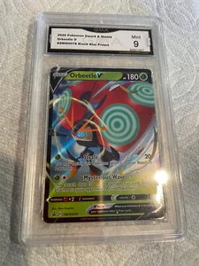 ORBEETLE 2020 POKEMON ESPADA Y ESCUDO ESTRELLA NEGRA PROMOCIÓN # SWSH078 GRADO 9 L@@K - Imagen 1 de 2