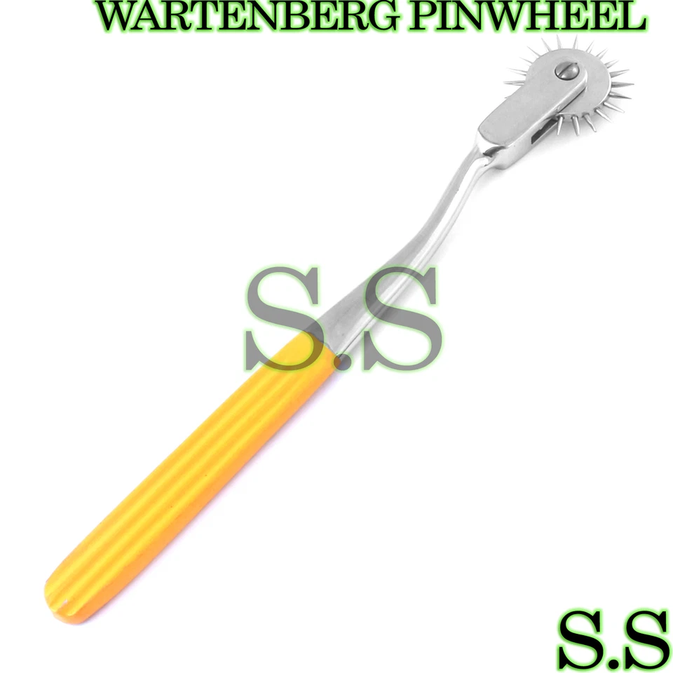 5 Neurological WARTENBERG PINWHEEL/Pin Wheel Yellow Color - Image 1 of 3