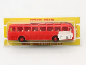 Bus Micro Miniatur H0 Modellauto Altes Spielzeug Made in Spain 1:86 EKO NEU OVP - Bild 1 von 4