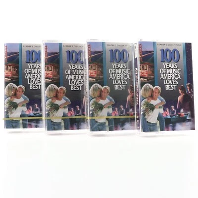 100 Years of Music America Loves Best (4 Cassette Tape Set, 1997 Reader's Digest - Image 1 of 4