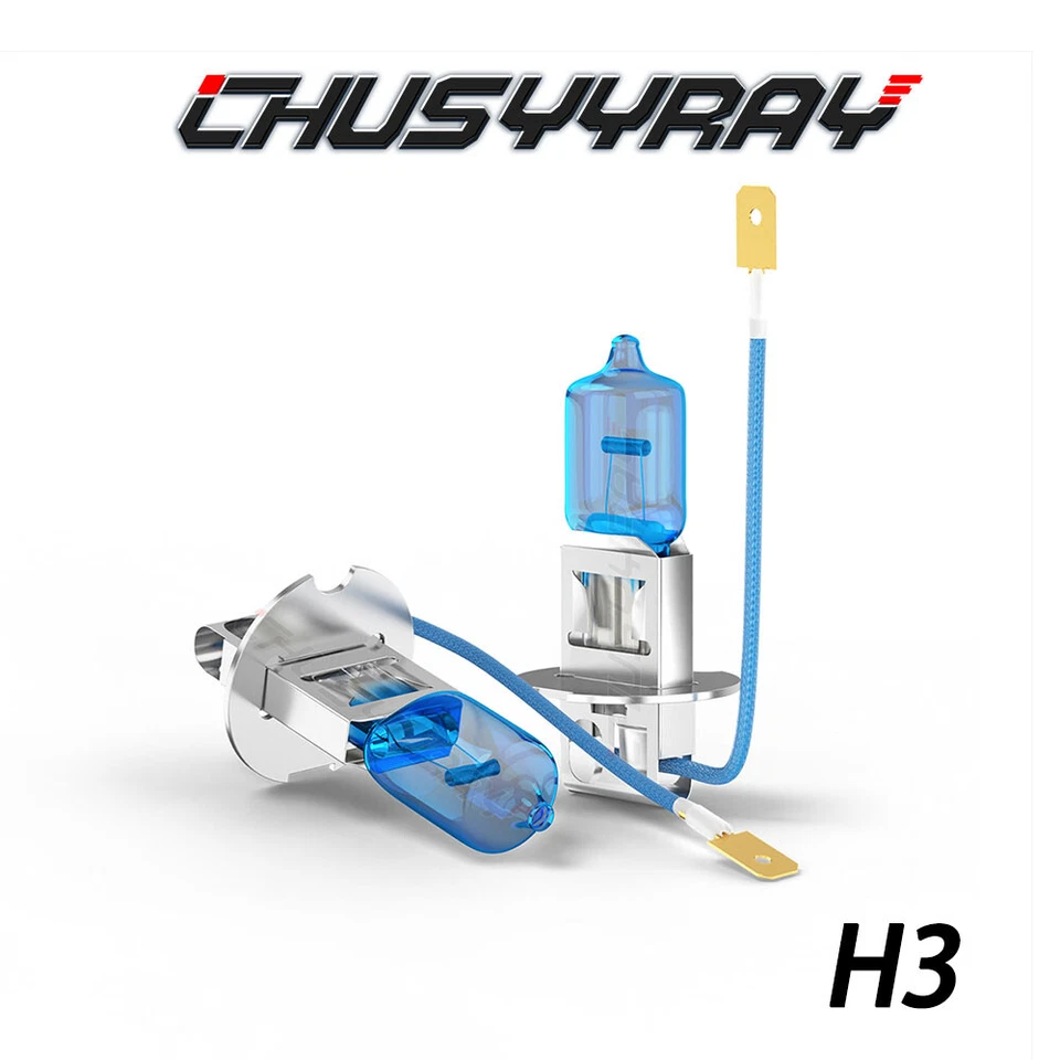 Kit de conversión de faros antiniebla halógenos H3 2 piezas para Volvo 240 1990 1991 1992 1993 Foto 1 de 4