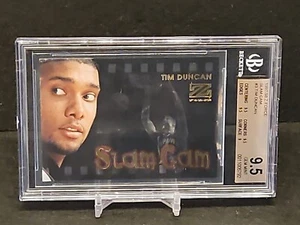 Tim Duncan 1997 Skybox Slam Cam #3 BGS 9.5 Rookie RC - Picture 1 of 4