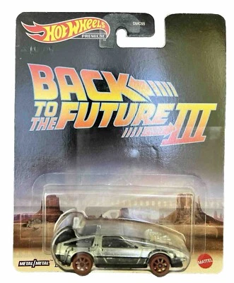 Hot Wheels Premium Back to the Future Time Machine - 1955 Metal/metal - Image 1 of 3