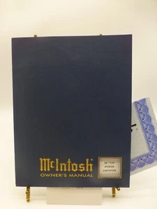 MCINTOSH MC7100 STEREO-ENDSTUFE ORIGINAL BESITZERHANDBUCH - Bild 1 von 3