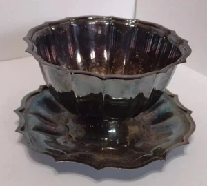 International Silver Company Bowl With Underplate - Picture 1 of 9