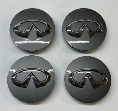 D0342-1A70A Infiniti QX80 Center Caps (Set of 4) NEW OEM!!  D03421A70A - Image 1 of 4