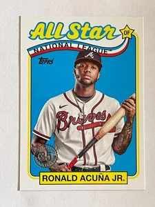 2024 TOPPS SERIES 2 RONALD ACUNA JR #89ASB-28 ALL STAR NATIONAL LEAGUE BRAVES - Picture 1 of 2