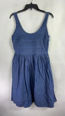 Vestido de verano Old Navy para mujer aspecto de mezclilla sin mangas azul talla pequeña               Foto 1 de 4