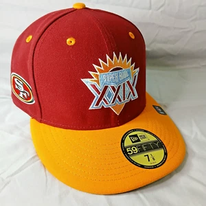 New Era San Francisco 49ers Super Bowl XXIX Side Patch Red 59FIFTY Fitted Hat HA - Bild 1 von 8