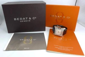 BEDAT & CO NO. 1 DIAMOND STAINLESS STEEL SWISS AUTOMATIC WRISTWATCH W/ BOXES - Picture 1 of 7