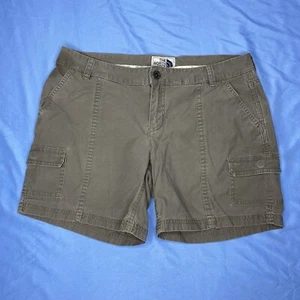 The North Face Cargo Shorts Damen 10 lang grau Taschen Wandern Outdoor - Bild 1 von 14