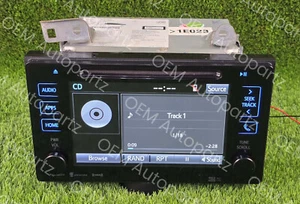 Toyota Sienna 2015-2018 Radio Receiver with Display 86100-08061 Oem 510157 used - Picture 1 of 20