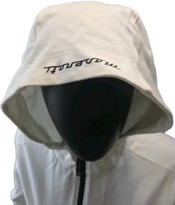 Maserati Sudadera con Capucha Cremallera Completa Blanca Talla XXS Foto 1 de 4