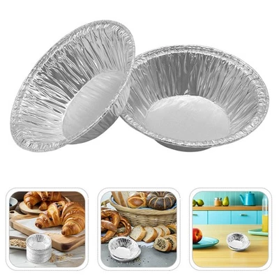  500 pezzi di teglia per crostate: mini stampi in alluminio per dolci, crostate - Immagine 1 di 4