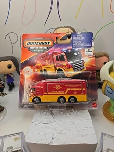 SCANIA TACTICAL COMMAND CENTER MATCHBOX WORKING RIGS - Picture 1 of 5