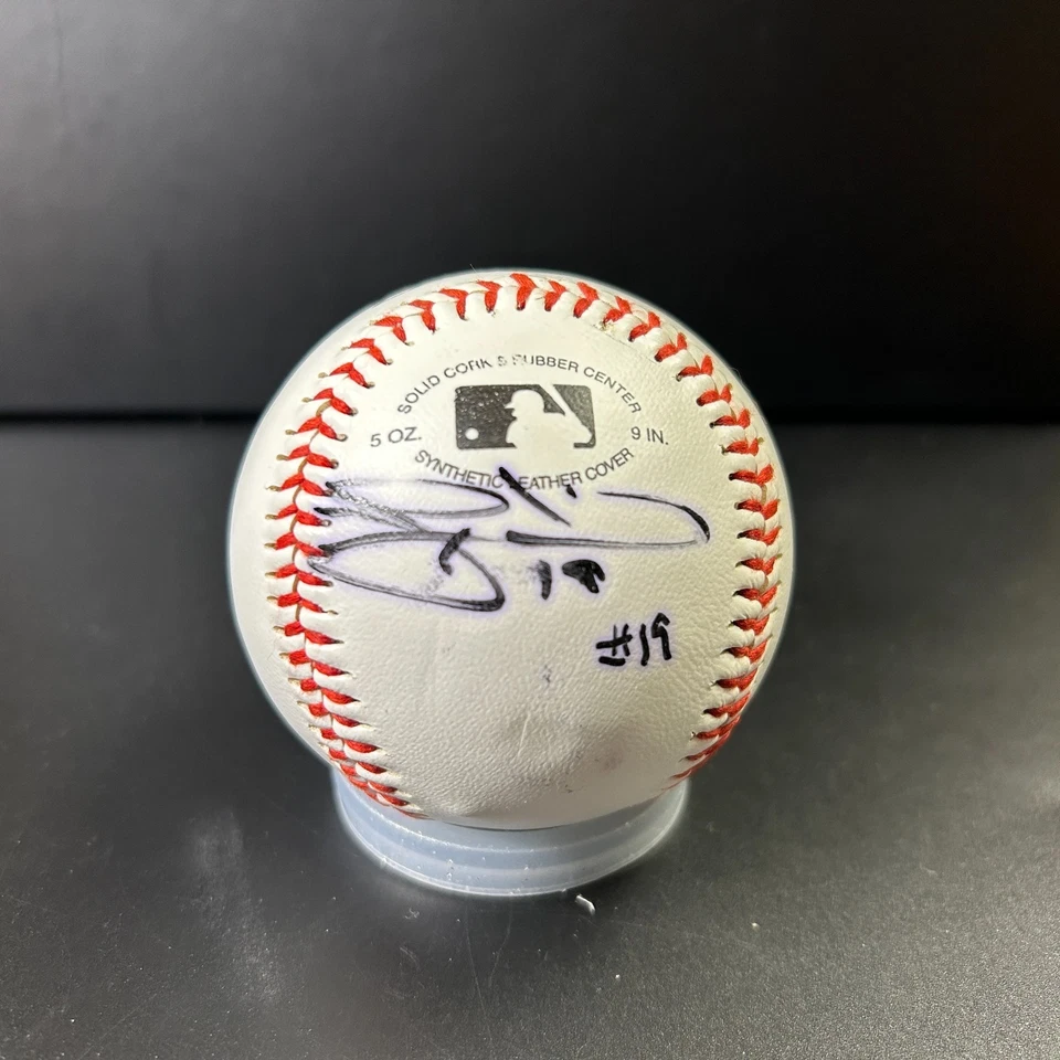 Laynce Nix #19 In Person Autographed Baseball Philadelphia Phillies SEE DESC - Image 1 of 4