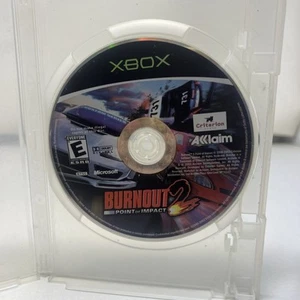 Burnout 2: Point of Impact (Microsoft Xbox, 2003) DISC ONLY - Tested & Working - Picture 1 of 4