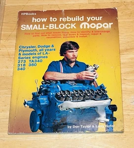 De colección Cómo reconstruir tus motores Mopar de bloque pequeño - Don Taylor y Larry Hofer - Imagen 1 de 2