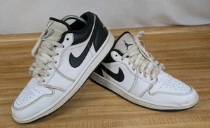 Nike Air Jordan 1 Low Size 8.5 Reverse Panda White Black 553558-132 Men's - Picture 1 of 20