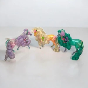 Lote de 3 Caballos de Colección Años 80-Kenner Moda Estrella Filtros Caballos Joelle's - Imagen 1 de 17